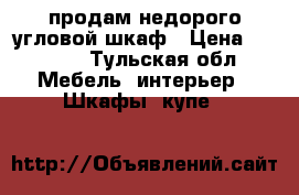 продам недорого угловой шкаф › Цена ­ 3 000 - Тульская обл. Мебель, интерьер » Шкафы, купе   